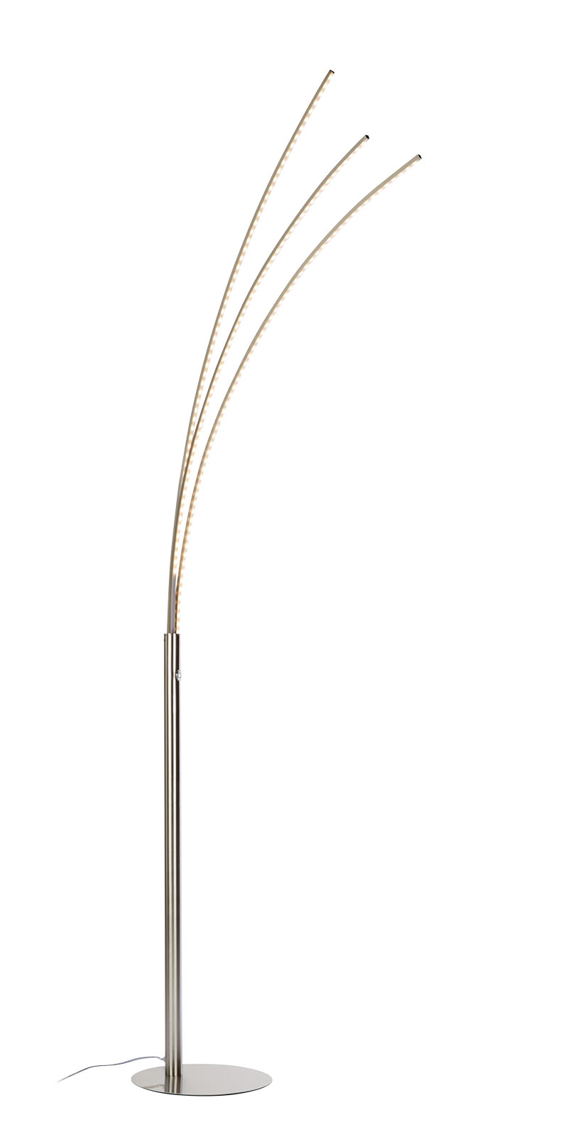 Bogenleuchte LED dimmbar Kratzer Stehlampe Stehleuchte LivarnoLux Lampe