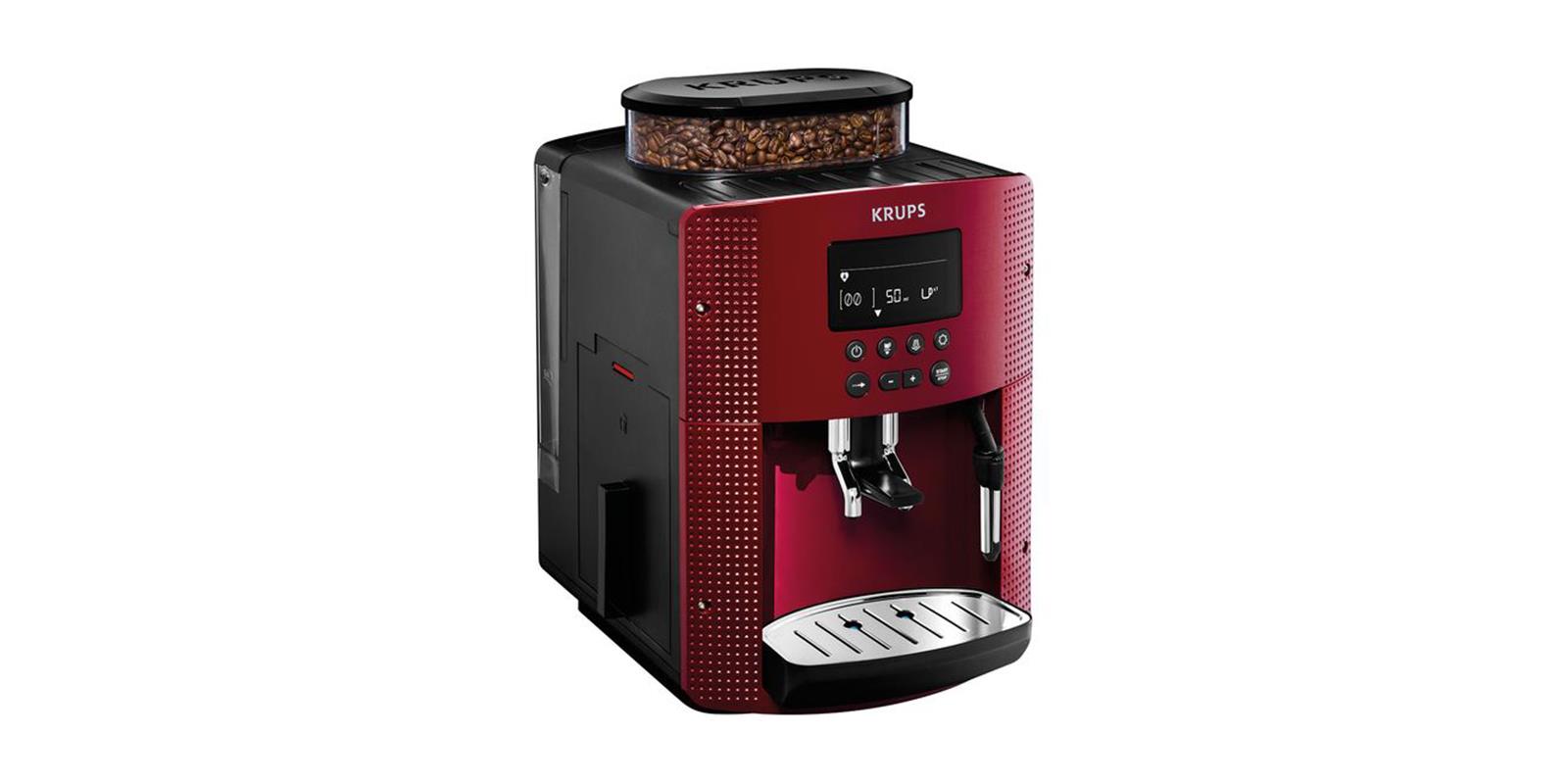 Krups Kaffeevollautomat »EA815570« rot Kaffeemaschine mit Kratzer *B